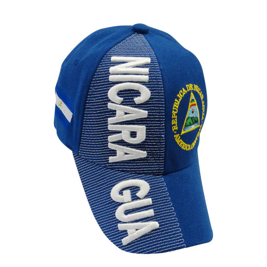 Country Hat 3D Nicaragua