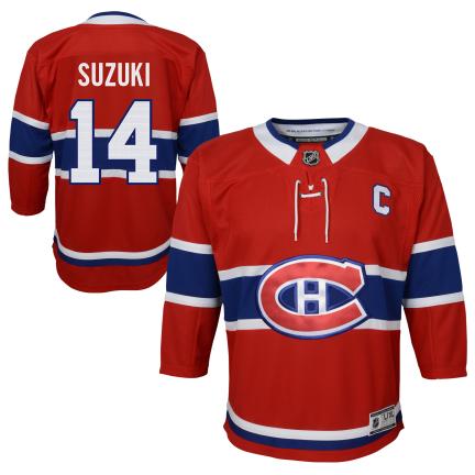 NHL Kids Player Premier Jersey Home Nick Suzuki Canadiens