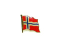 Country Lapel Pin Flag Norway