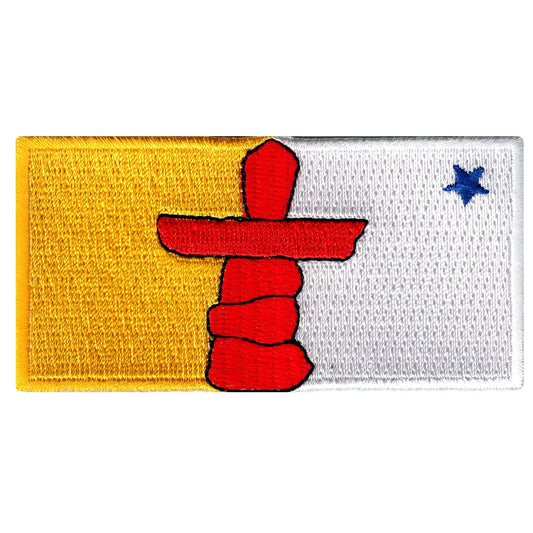 Provincial Patch Flag Nunavut