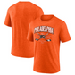 NHL T-Shirt Vintage Heather Distressed Cross Sticks Flyers
