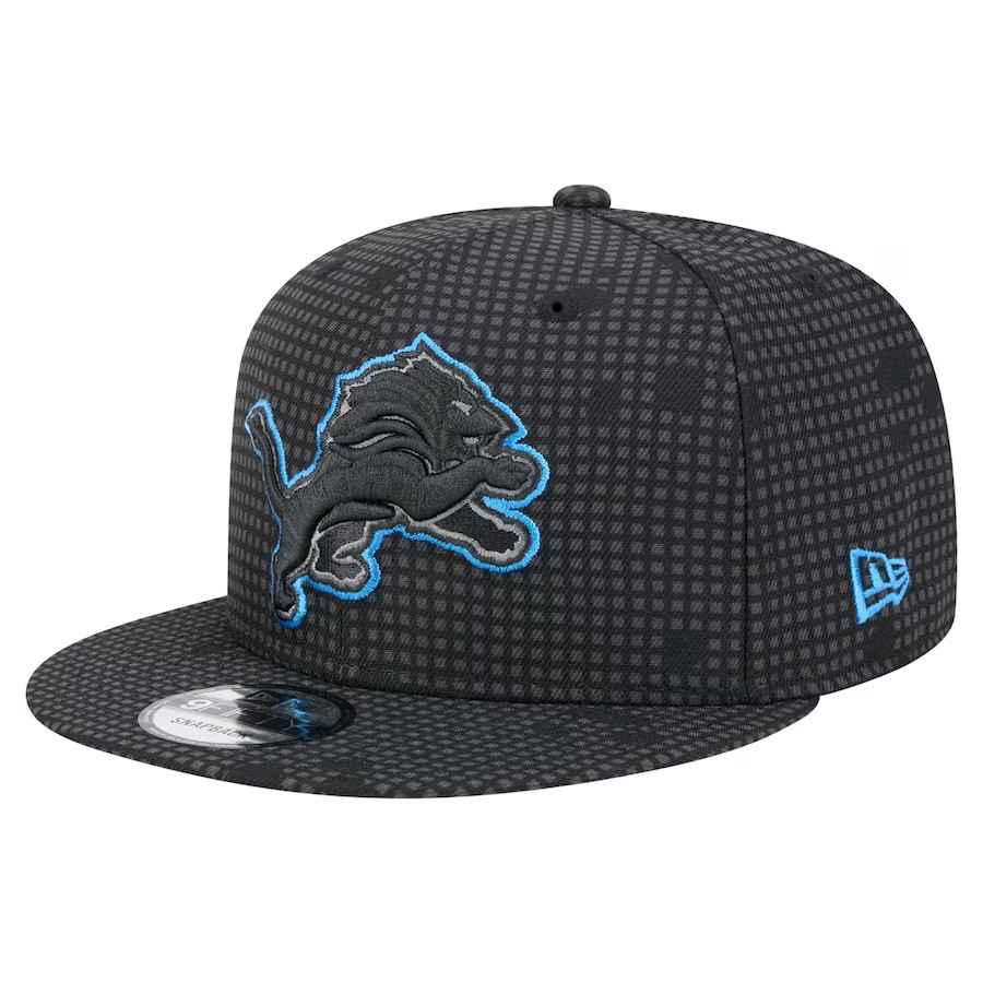 NFL Hat 950 Snapback Midnight Ink Pop Outline Lions