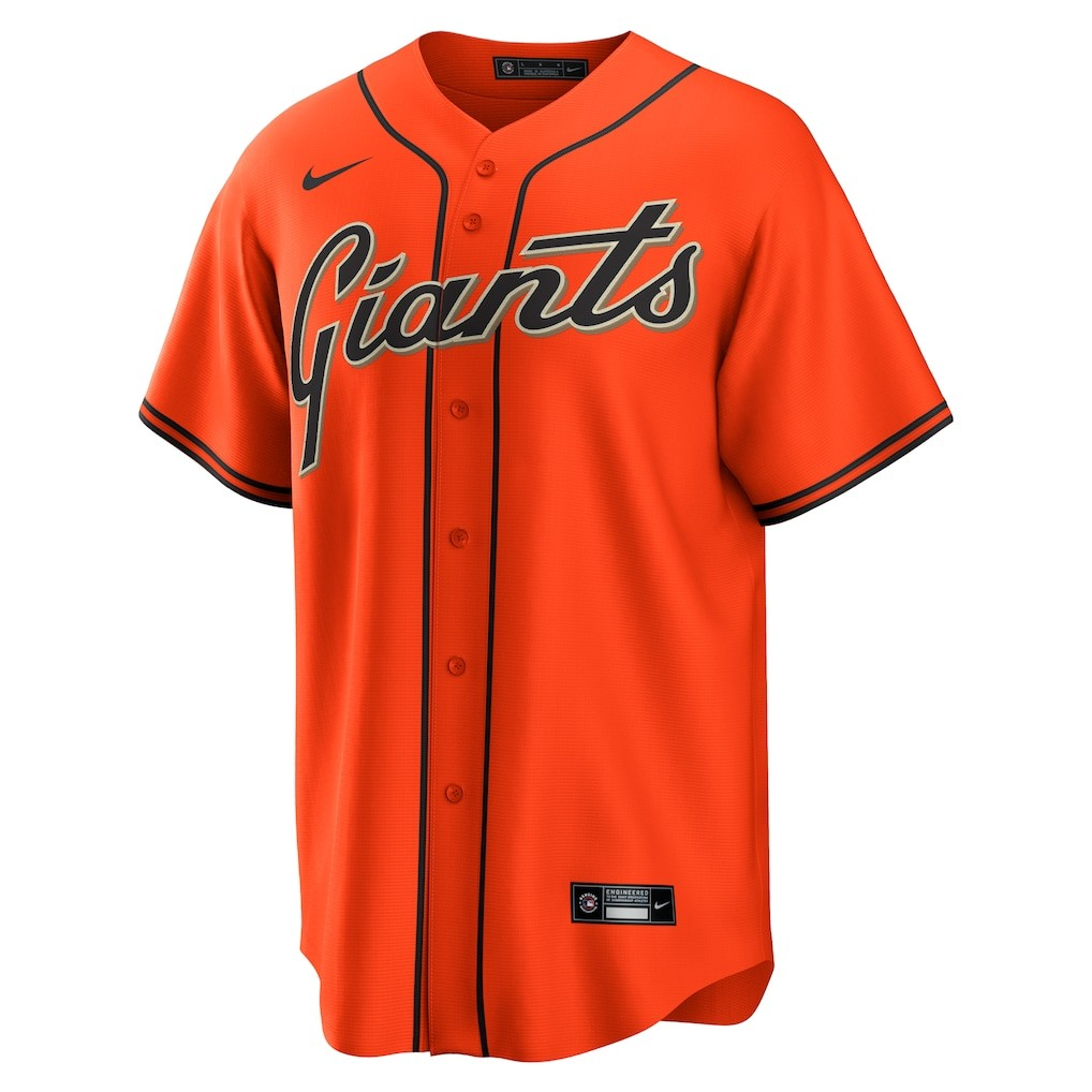 MLB Replica Jersey Blank Orange Alternate Giants