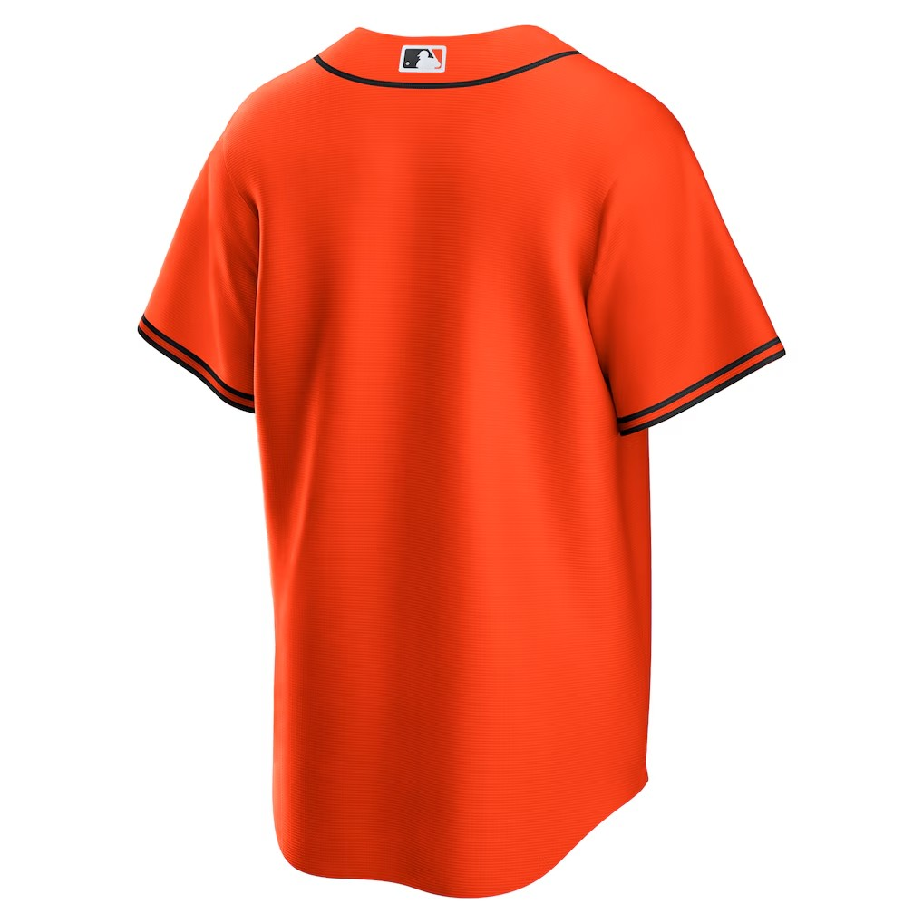 MLB Replica Jersey Blank Orange Alternate Giants