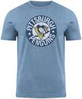 NHL T-Shirt Distressed Vintage Penguins (1968-71 Logo)