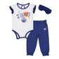 NHL Infant 3Pc Girls Fashion Outfit Set I Love Hockey Oilers