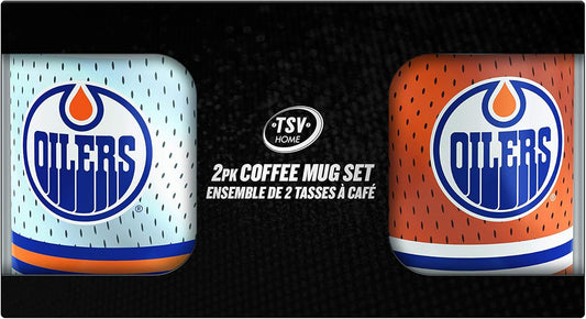 NHL 2 Collection Pack Coffee Mug 11oz Oilers