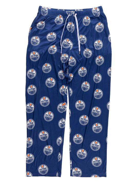 NHL PJ Pants Scatter Print Oilers