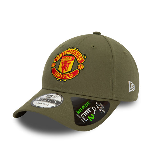 EPL Hat 940 Seasonal Pop Manchester United FC (Olive Green)