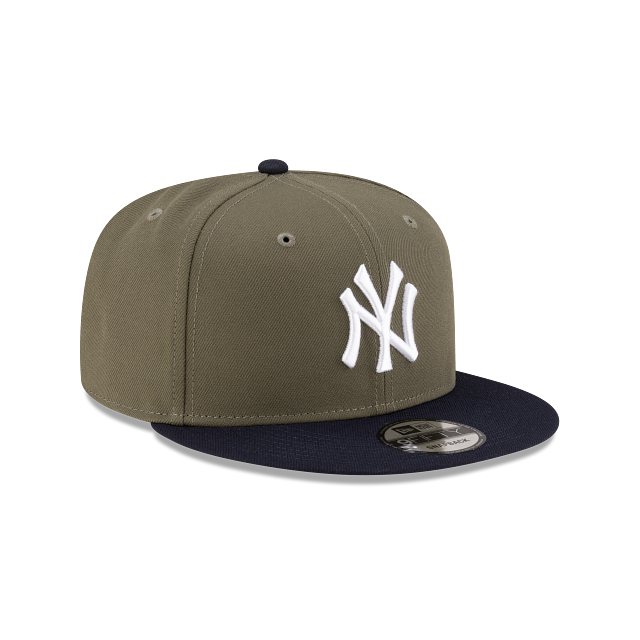 MLB Hat 950 Snapback Two Tone Olive Yankees