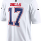 NFL Player Game Jersey White Tundra Josh Allen Bills