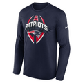 NFL Dri-Fit Long Sleeve Shirt Legend Icon Performance 2025 Patriots