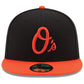 MLB Hat 5950 ACPerf Alt Orioles (Black and Orange)