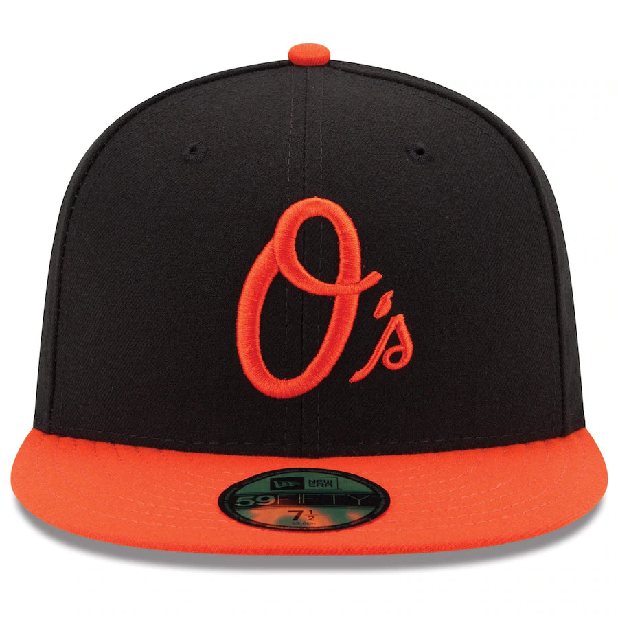 MLB Hat 5950 ACPerf Alt Orioles (Black and Orange)