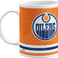 NHL Coffee Mug 11oz Jersey Oilers