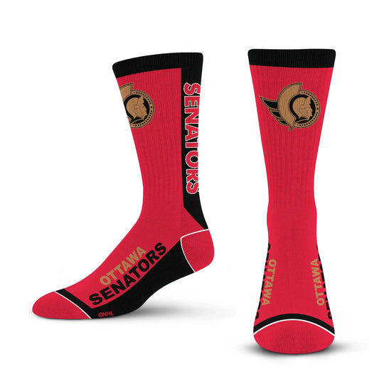 NHL Socks MVP Senators Large 10-13