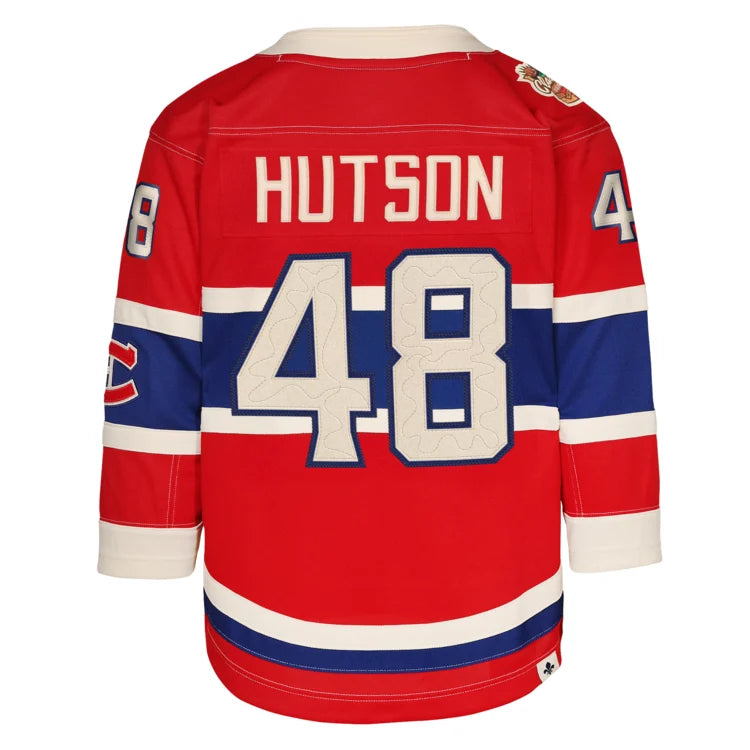 NHL Youth Player Premier Jersey Heritage Classic 2026 Lane Hutson Canadiens