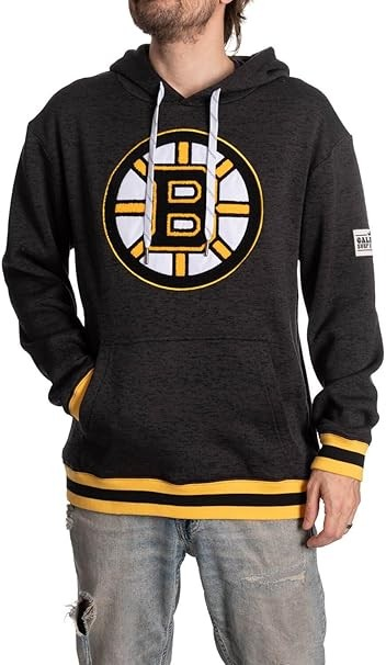 NHL Hoodie Surf & Skate Mens Muskoka Team Coloured Premium Bruins
