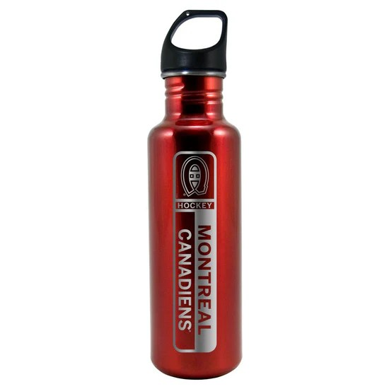 NHL Stainless Steel Water Bottle Canadiens