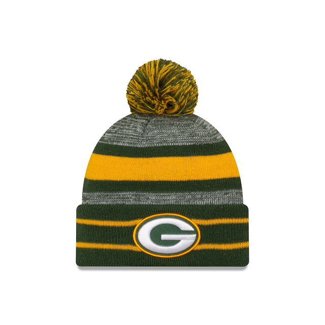 NFL Knit Hat Pom Cuff Packers