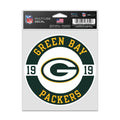 NFL Multi Use Decal 3.75x5 Est. Packers