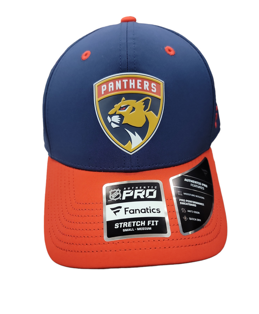 NHL Hat Structured Stretch Authentic Pro Rink Two Tone 2023 Panthers
