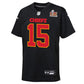 NFL Youth Player Fashion Jersey Super Bowl LIX Carbon Black Patrick Mahomes Chiefs