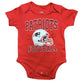 NFL 3pc Onesie Set Born to Be Creeper Patriots