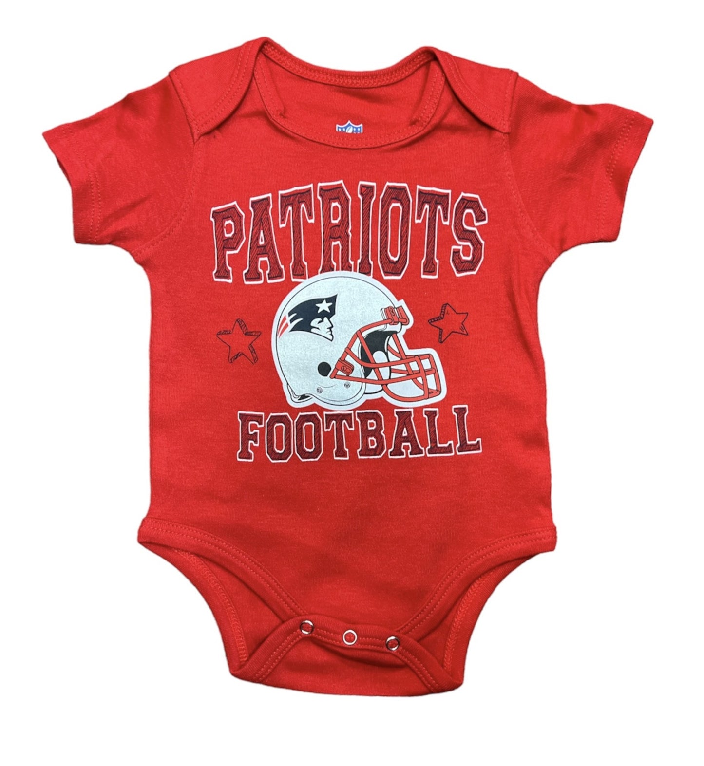 NFL 3pc Onesie Set Born to Be Creeper Patriots