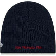 NFL Infant Knit Hat Mini Fan Beanie Patriots