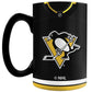 NHL Coffee Mug 20 oz. Sculpted Jersey Penguins