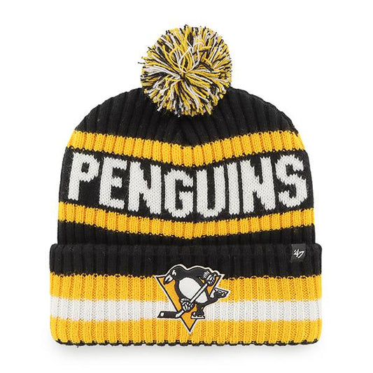NHL Knit Hat Bering Cuff Penguins