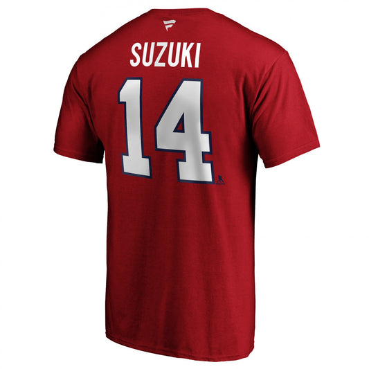 NHL Player T-Shirt Secondary Nick Suzuki Canadiens