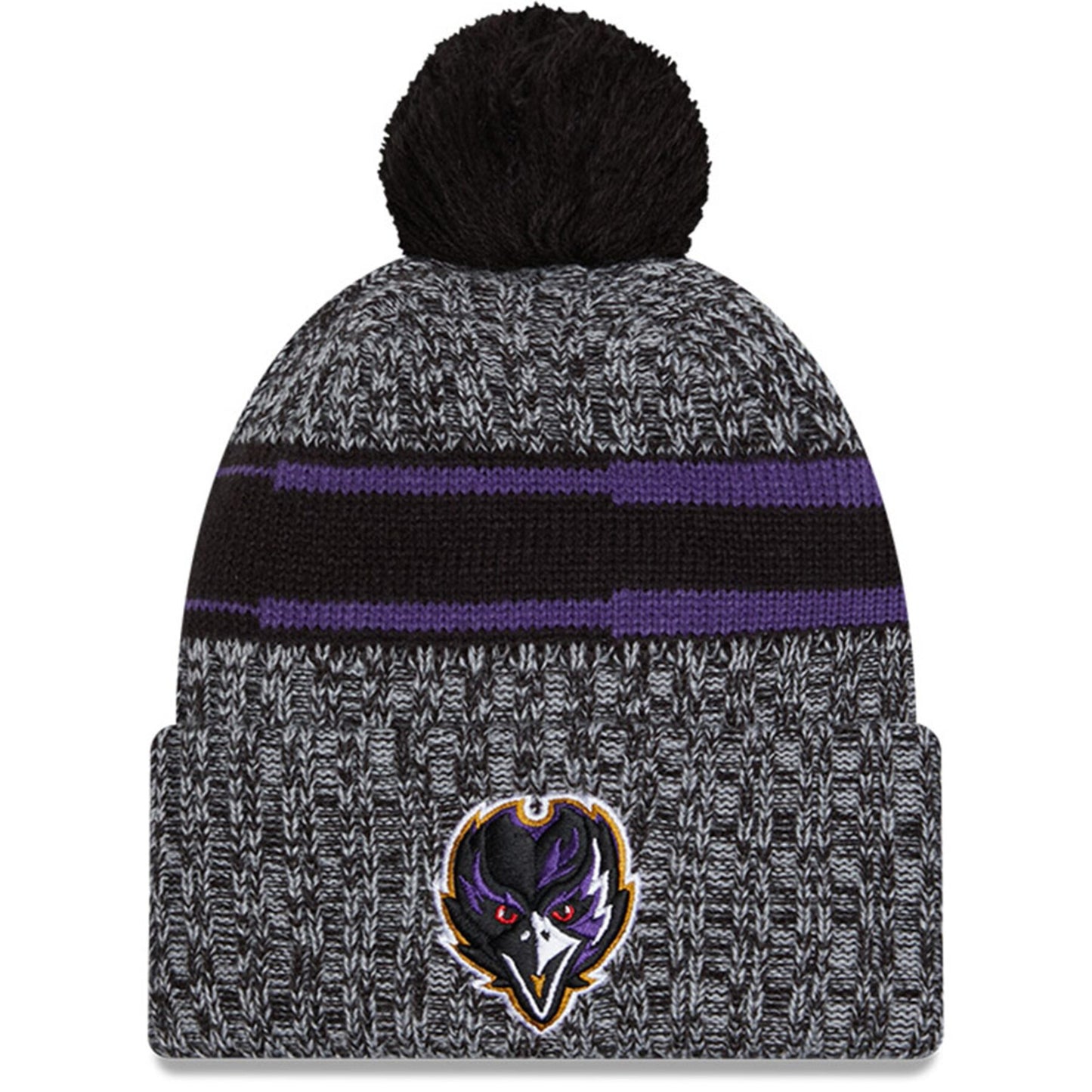 NFL Knit Hat 2023 Sport Black Ravens