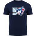 MLB T-Shirt 50th Anniversary Navy Blue Logo Blue Jays