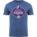 MLB T-Shirt Heathered Punchout Expos
