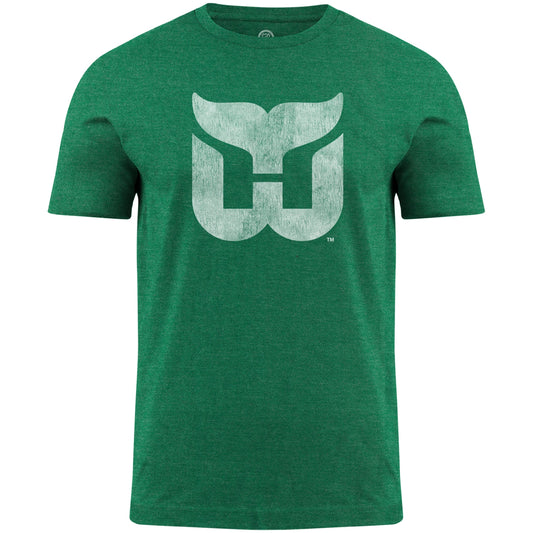 NHL T-Shirt Distressed Vintage Green Whalers