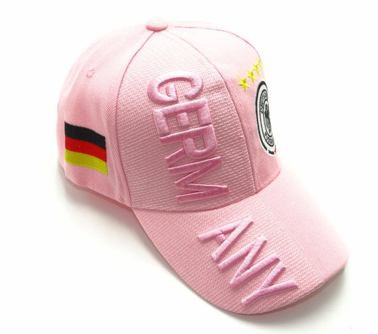 Country Hat 3D Germany (Pink)
