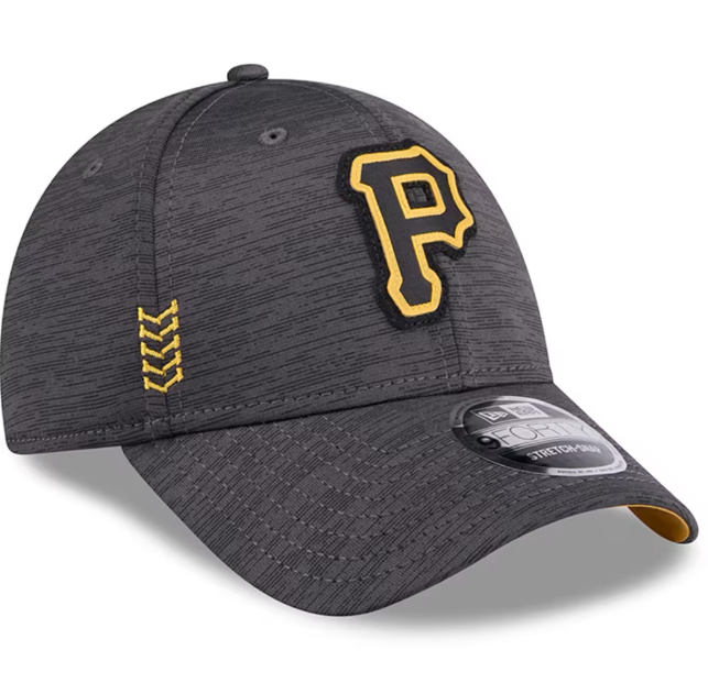 MLB Hat 940 Stretch Snap Clubhouse 2024 Pirates (Grey)