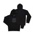 La Liga Youth Hoodie Tonal Black FC Barcelona