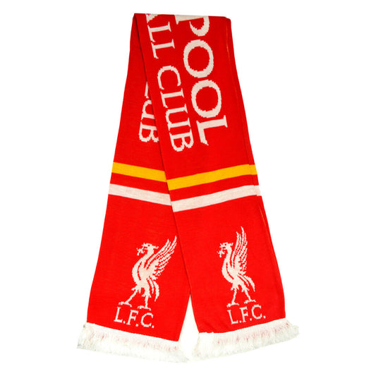 EPL Scarf Red, White and Yellow Liverpool FC