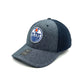 NHL Hat Stretch Fit Poly Heathered Team Oilers