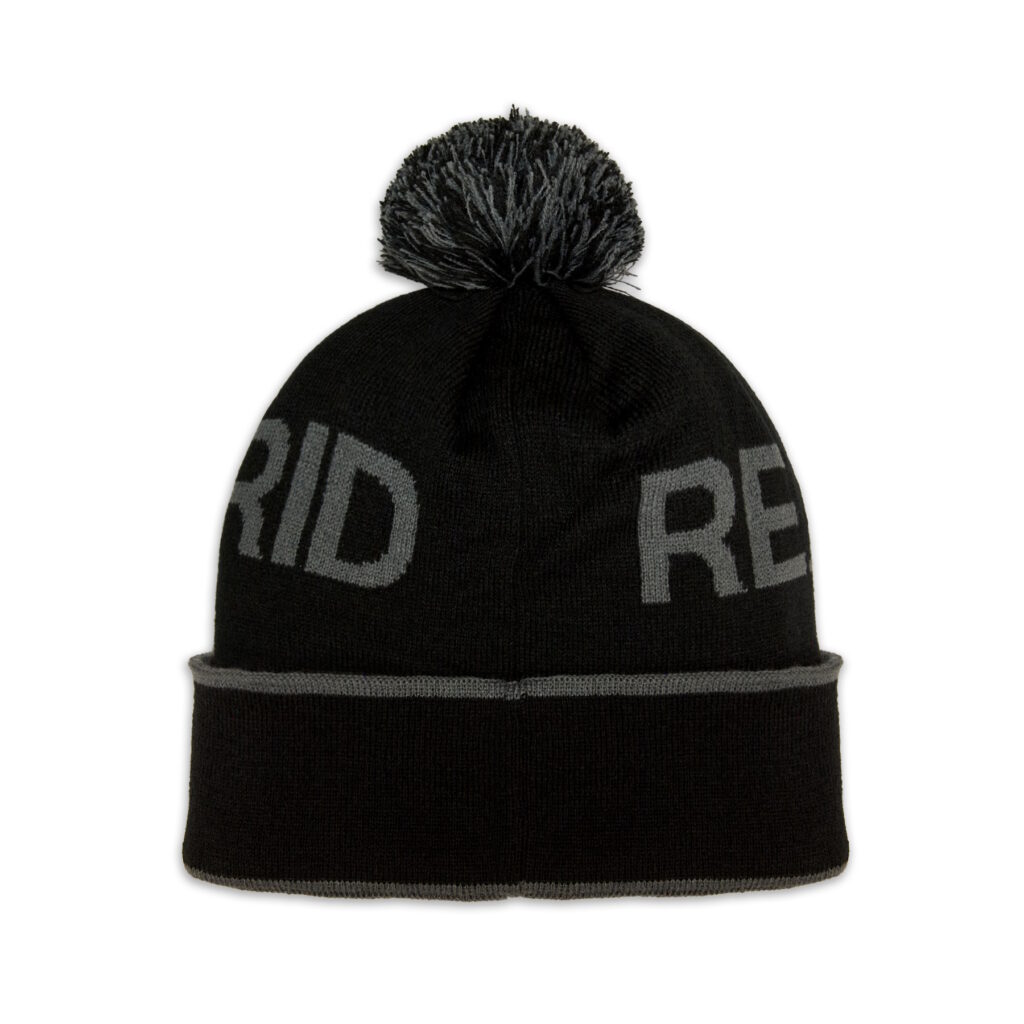 La Liga Knit Hat Black Pom Beanie Real Madrid CF