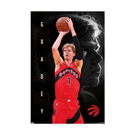 NBA Wall Poster Gradey Dick Raptors