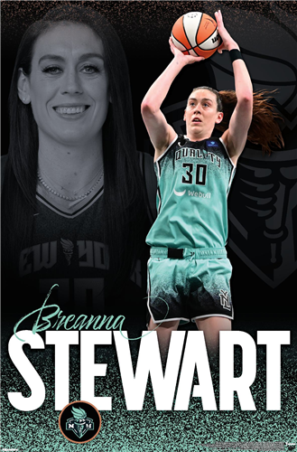 WNBA Wall Poster Breanna Stewart Liberty