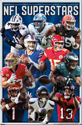 NFL Player Wall Poster League - Superstars