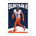 NFL Player Wall Poster Pat Surtain II Broncos