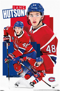NHL Wall Poster Lane Hutson Canadiens