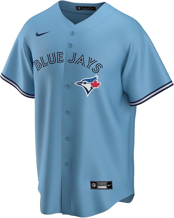 MLB Youth Blank Replica Jersey Alt Powder Blue Jays