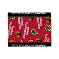 NHL Canvas Trifold Wallet Blackhawks